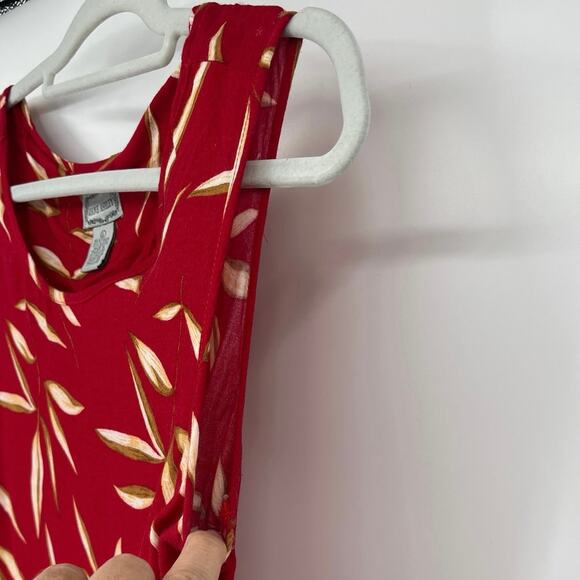 Vintage 90s Jane Ashley Sheath Maxi Dress Sz L Boho Coastal Resortwear Y2K Retro - Picture 5 of 12